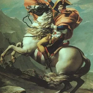 Napoleon Crossing the Alps at the St Bernard Pass, 20th May 1800