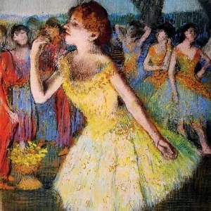Dancer in Yellow 1