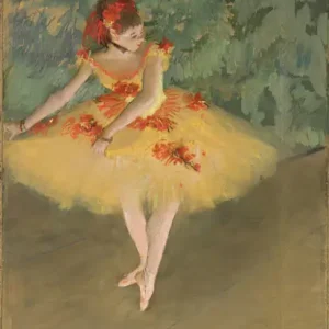 Danseuse Faisant des Pointes