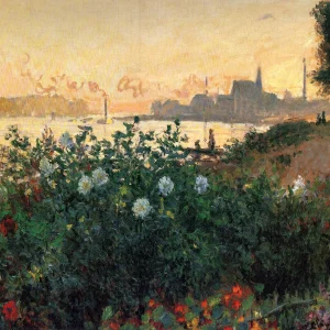 Argenteuil, Flowers by the Riverbank
