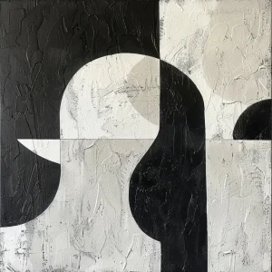 Black & White Flow I