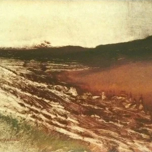 Burgundy Landscape