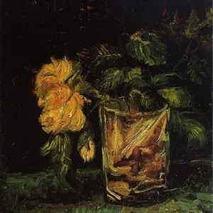 Glass with Roses (1886)