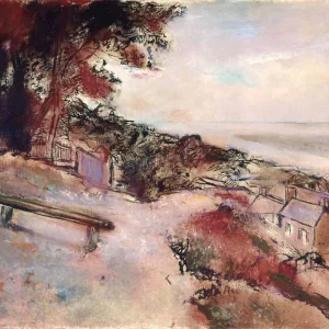 Landscape on the seashore
