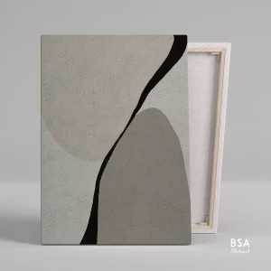 Minimalist Modern Abstract Art, Canvas Print or Original on Canvas - Fora#2