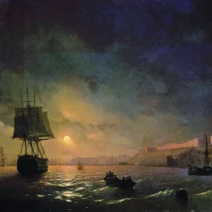 Odessa in Moon light