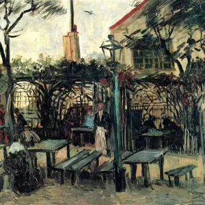 Terrace of a Cafe on Montmartre (La Guinguette) (1886)