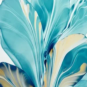 Turquoise Flowers